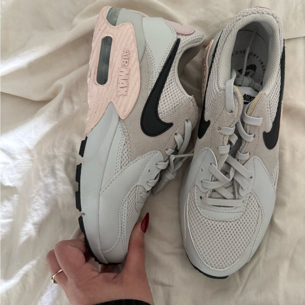 Nike Air Max Women's Sneakers - Light Pink and Gray - Picture 3 of 5